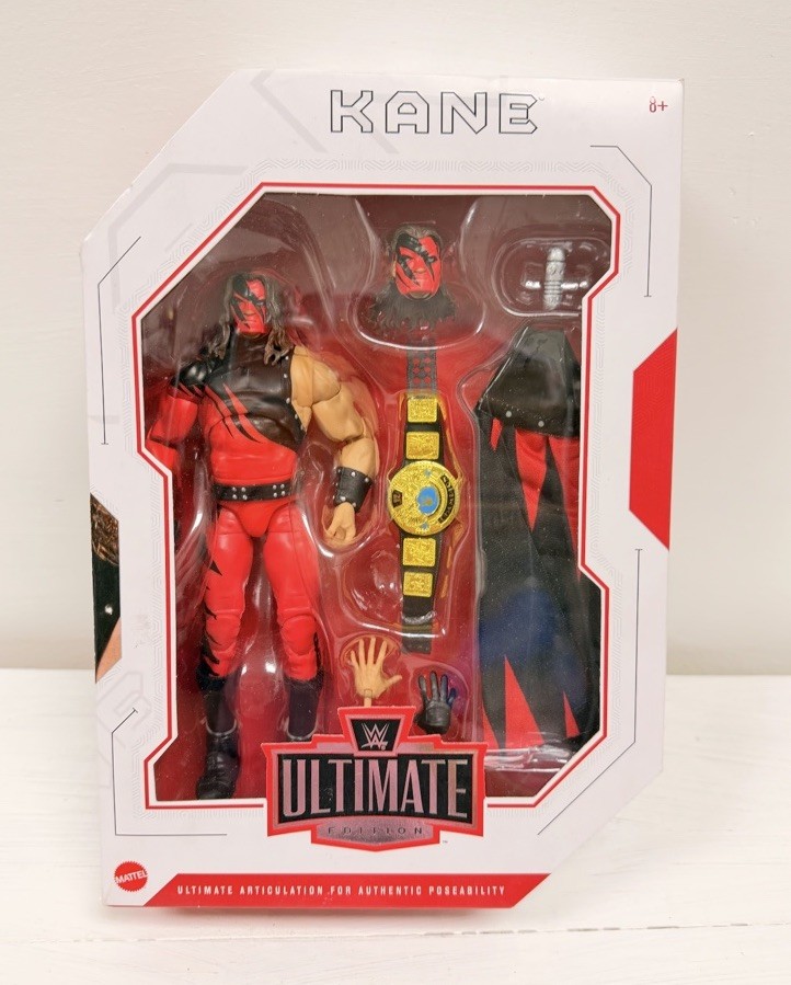 KANE New & Sealed RARE WWE Wrestling ULTIMATE EDITION FIGURE Mattel