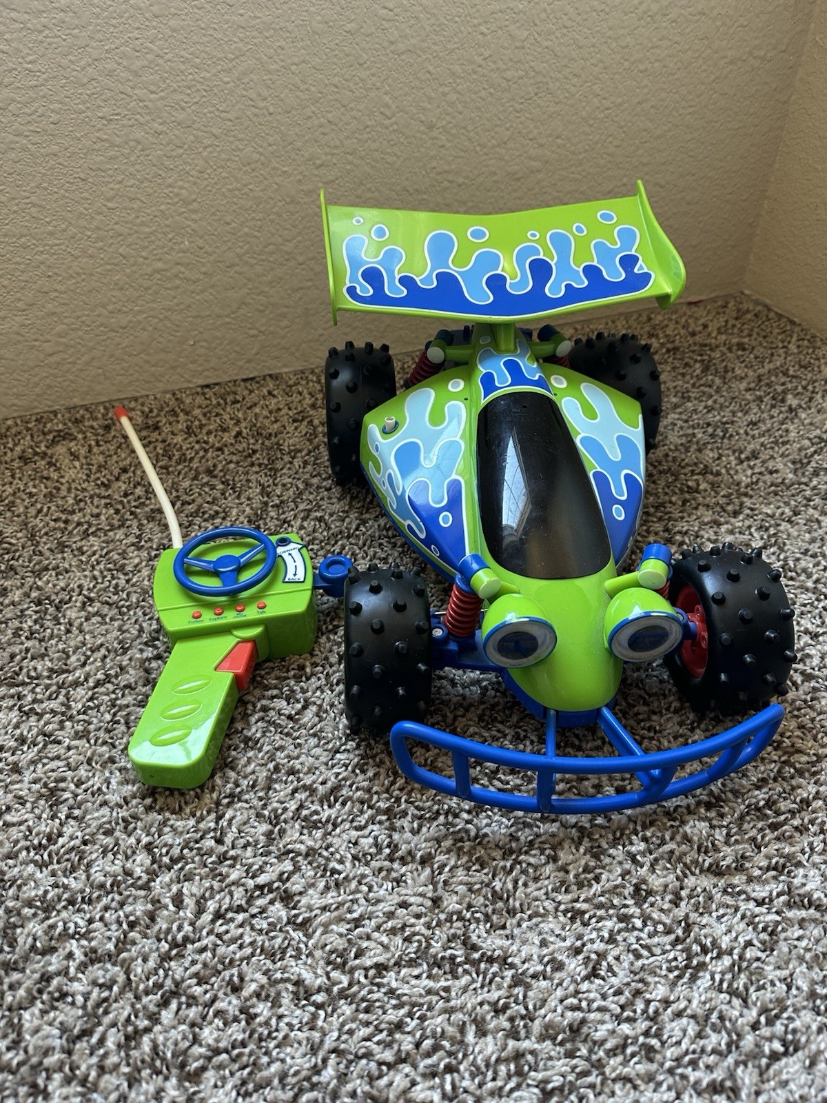 Pixar Toy Story Signature Collection RC Remote Control Buggy Car Thinkway Toys