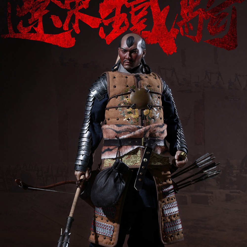 KongLingGe Ming Dynasty Liaodong Mongol Cavalier 12in Action Figure KLG-R014