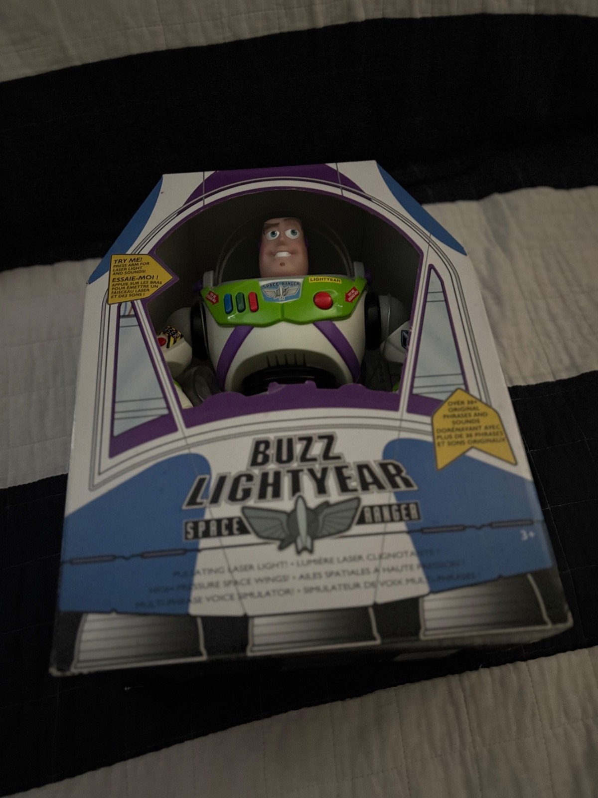 🔥Toy Story Collection Buzz Lightyear Space Ranger NIB & Unopened Disney Talking