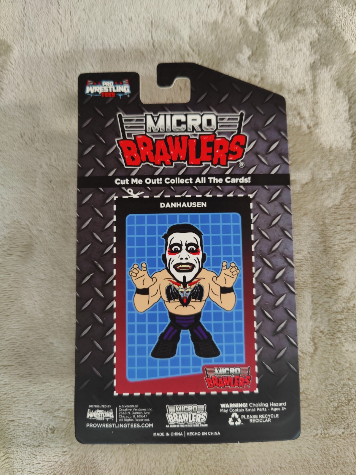 Danhausen Micro Brawler Figure ROH Ring Of Honor Exclusive AEW