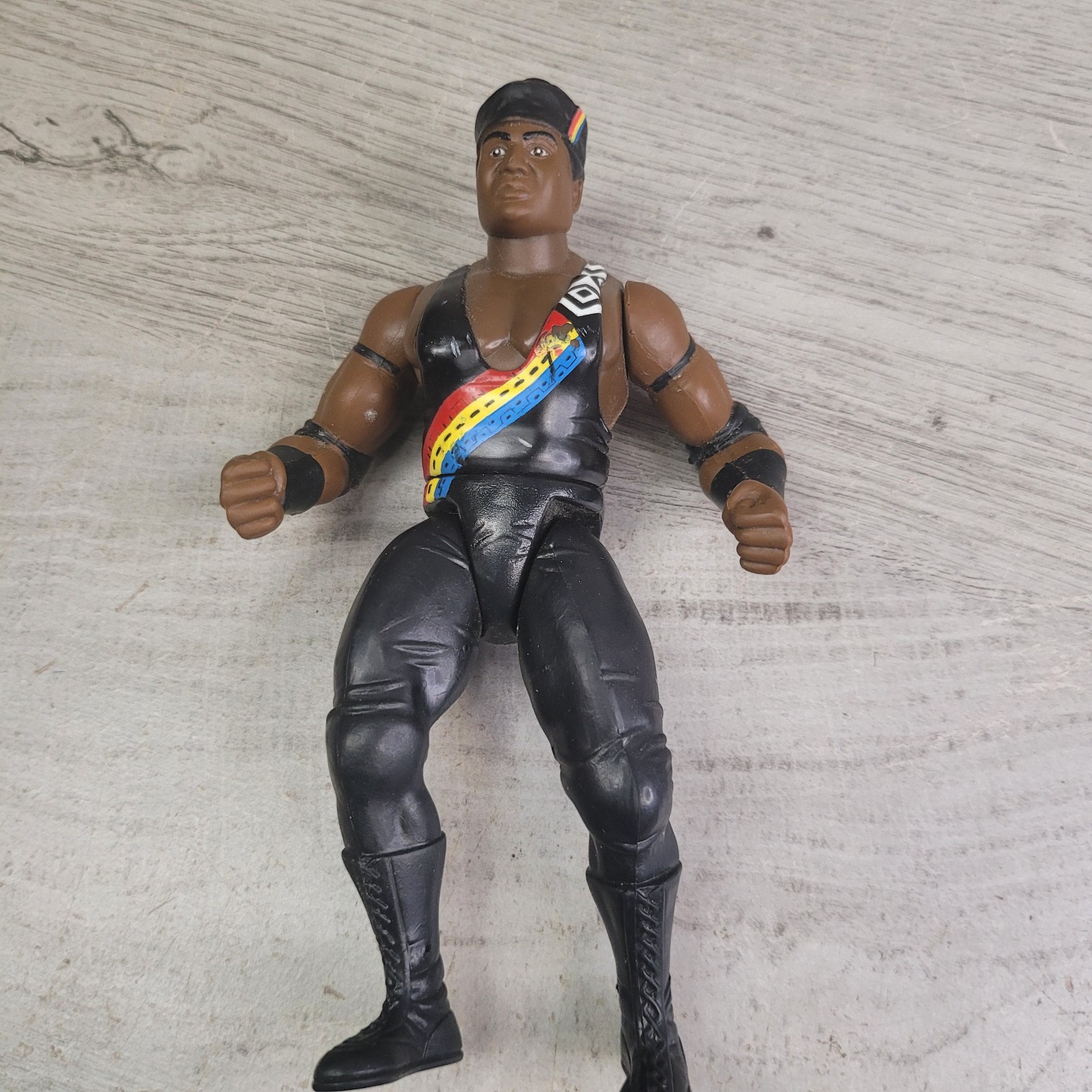 Jakks Pacific Farooq Ron Simmons Slammers WWF Wrestling Action Figure 1997