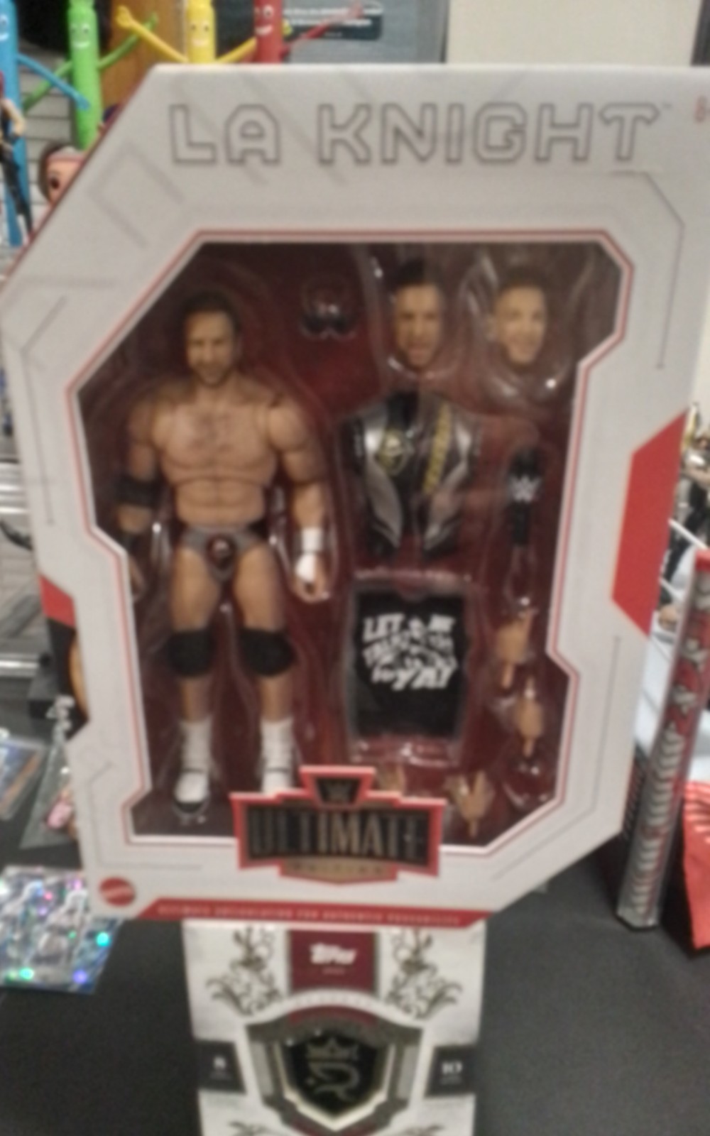 Mattel WWE Ultimate Edition Series 23 LA Knight MONDAY NIGHT RAW SALE YEAH