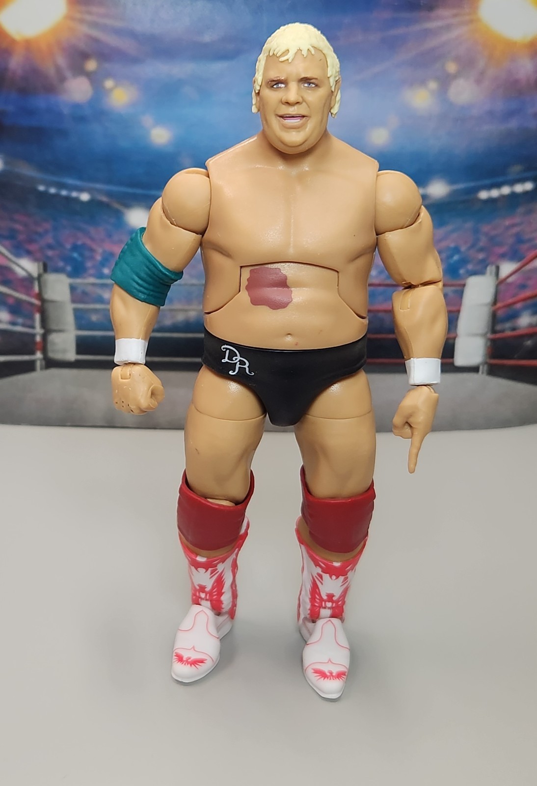WWE Dusty Rhodes Elite Legends Greatest Hits Mattel Action Figure