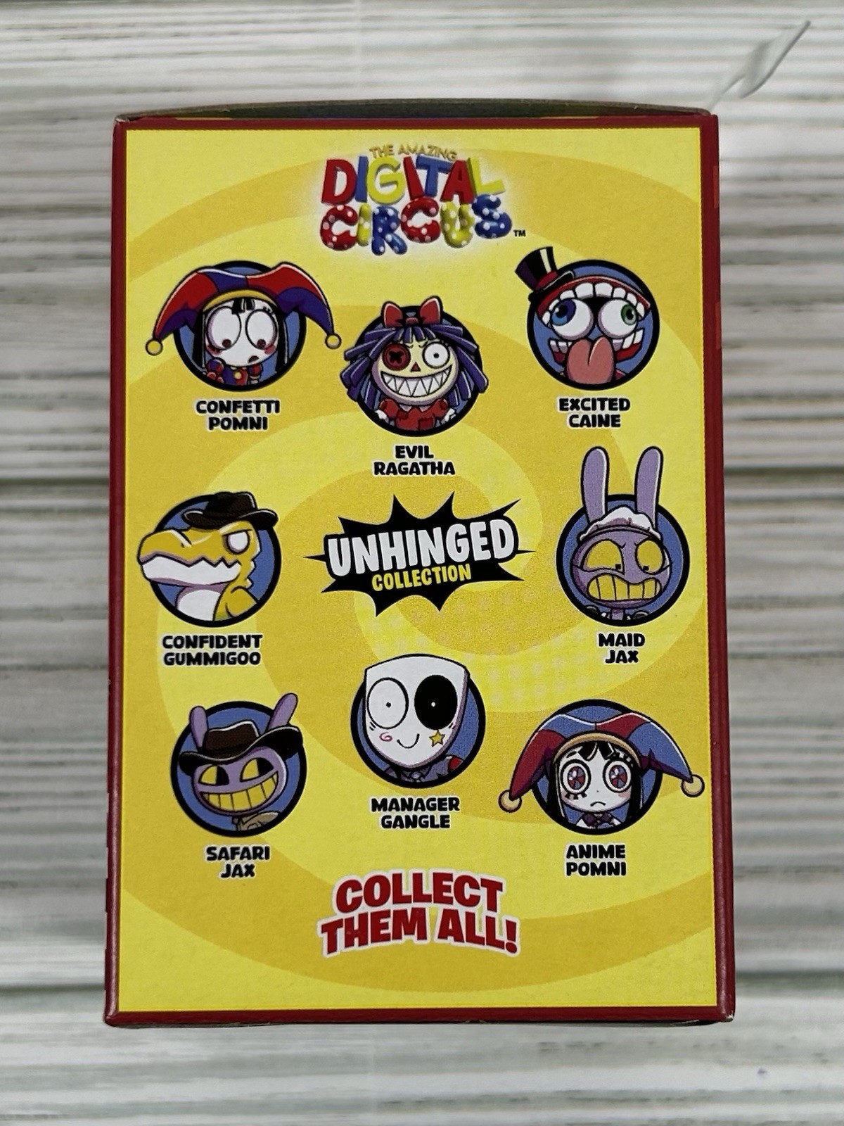 The Amazing Digital Circus Unhinged Manager Gangle 2″ Mini Figure Moose Toys