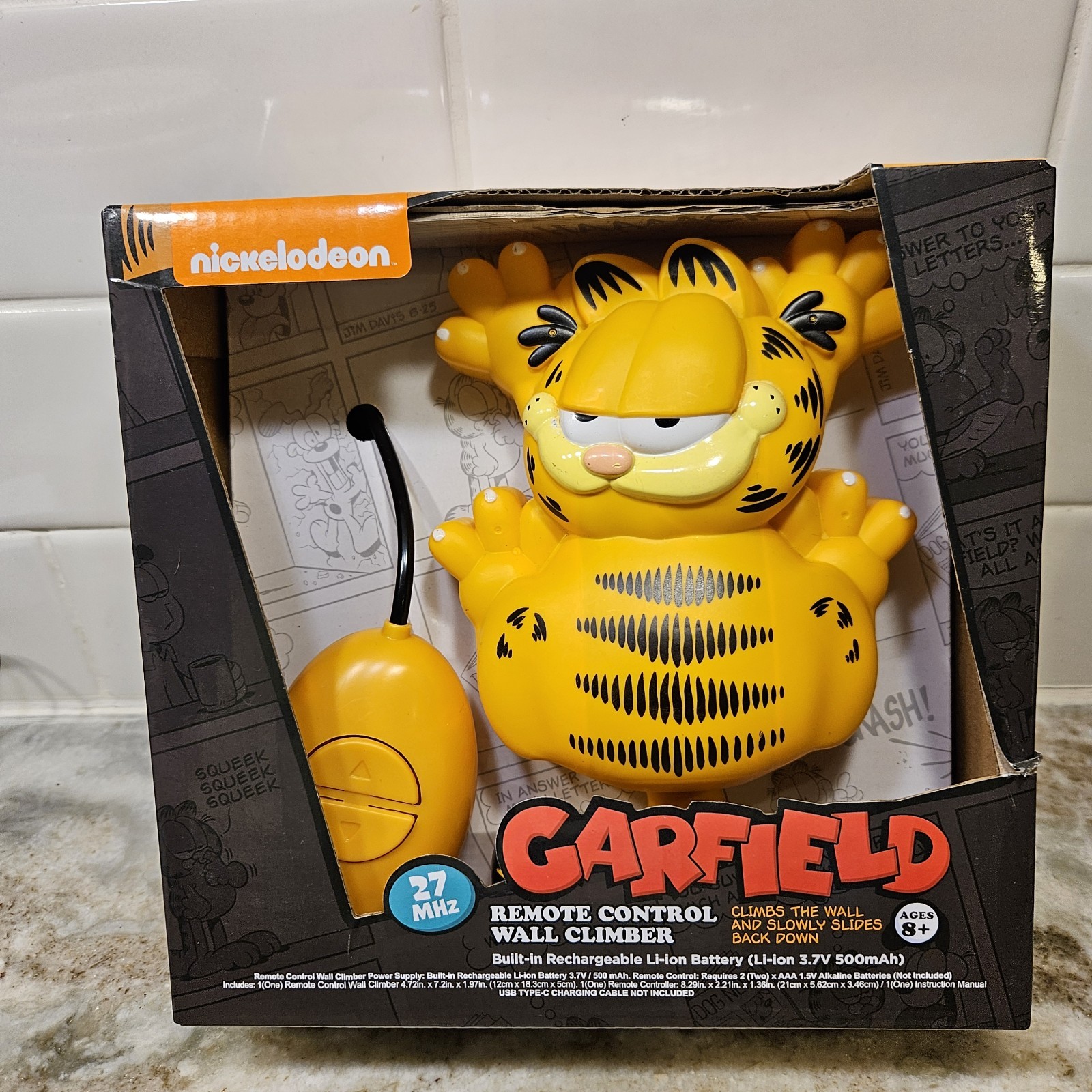 Garfield Remote Control Wall Climber NEW 2024 Paws Inc.