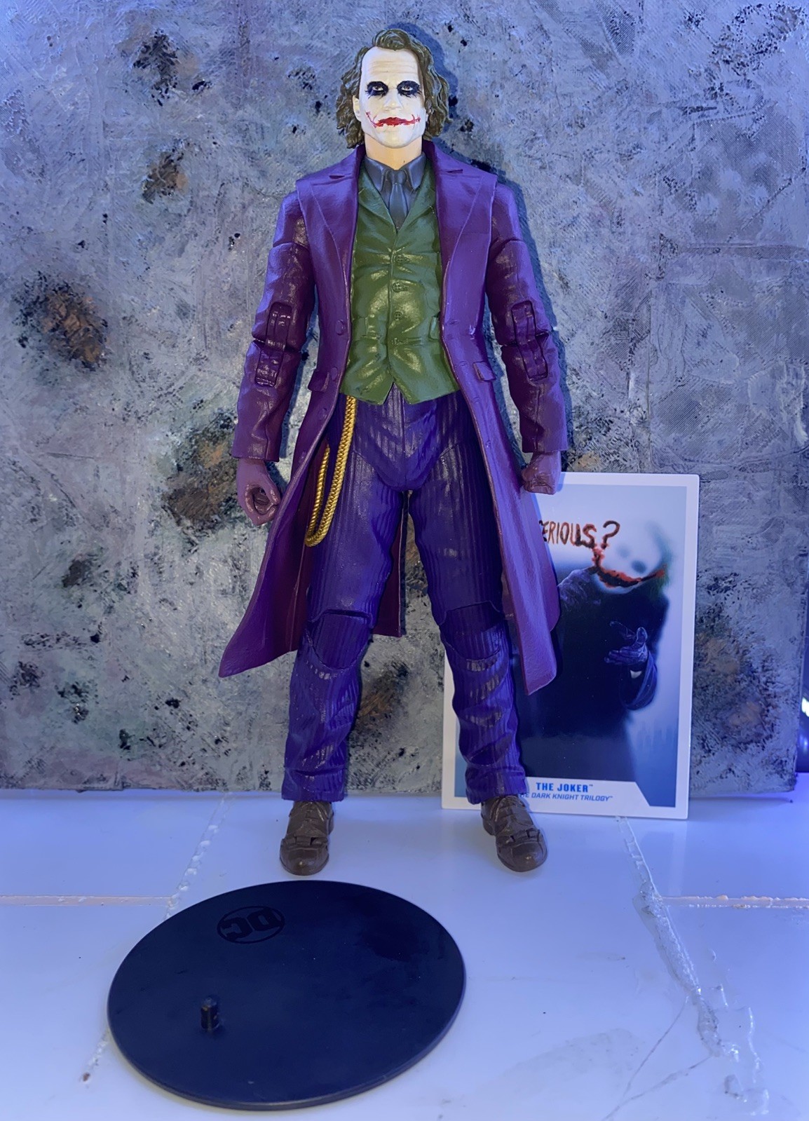 Mcfarlane Dc Multiverse The Dark Knight Heath Ledger Joker Bane BAF Loose
