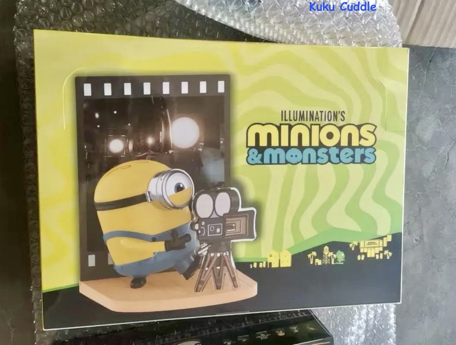 A Set Of 12pcs Minions & Monst Series Blind Box Confirmed Figure Cute Toy