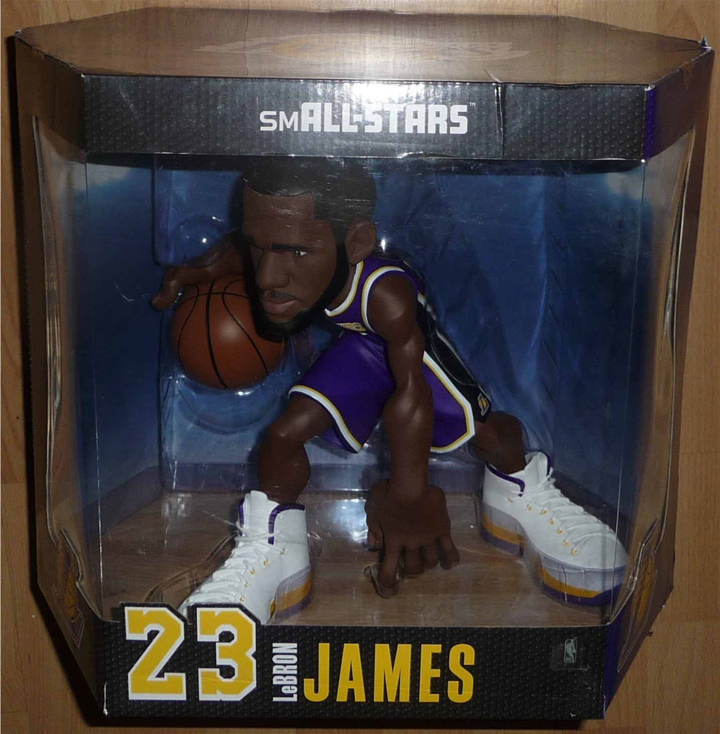 LEBRON JAMES Los Angeles Lakers NBA Small-Stars 11″ Basketball Figure READ