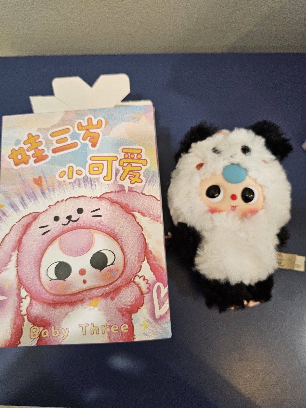BABY THREE “Animal Party De Lovely” Blind Box “PANDA” OPENED box w/Card & bag