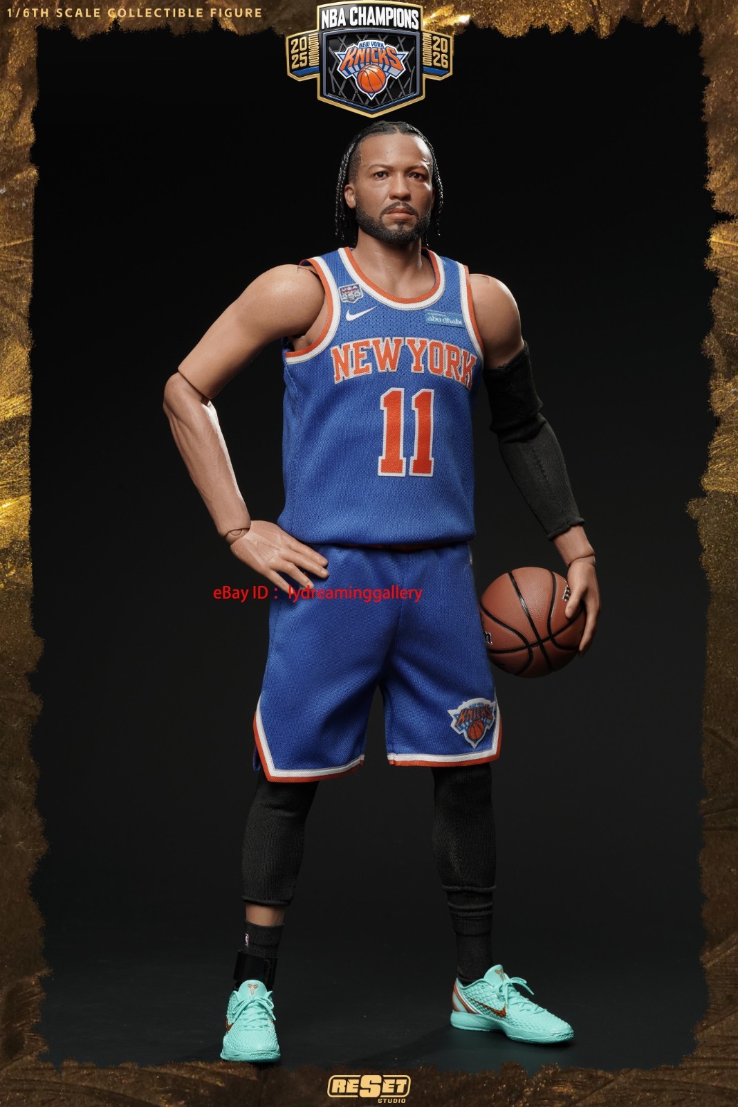 Pre-sale ResetStudio NBA New York Knicks Jalen Brunson 1/6 Limited Action Figure