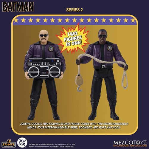 PRESALE Mezco 5 Points Batman 1989 Movie Series 2 3-Piece Figure Set