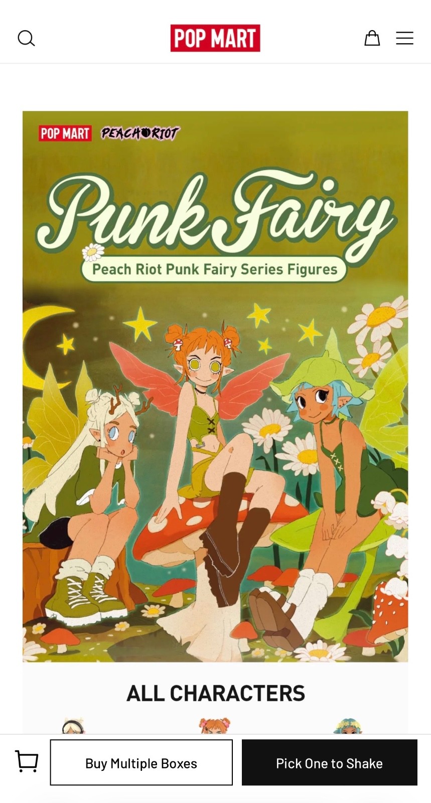 Pop Mart Peach Riot Gigi Sweet Pea