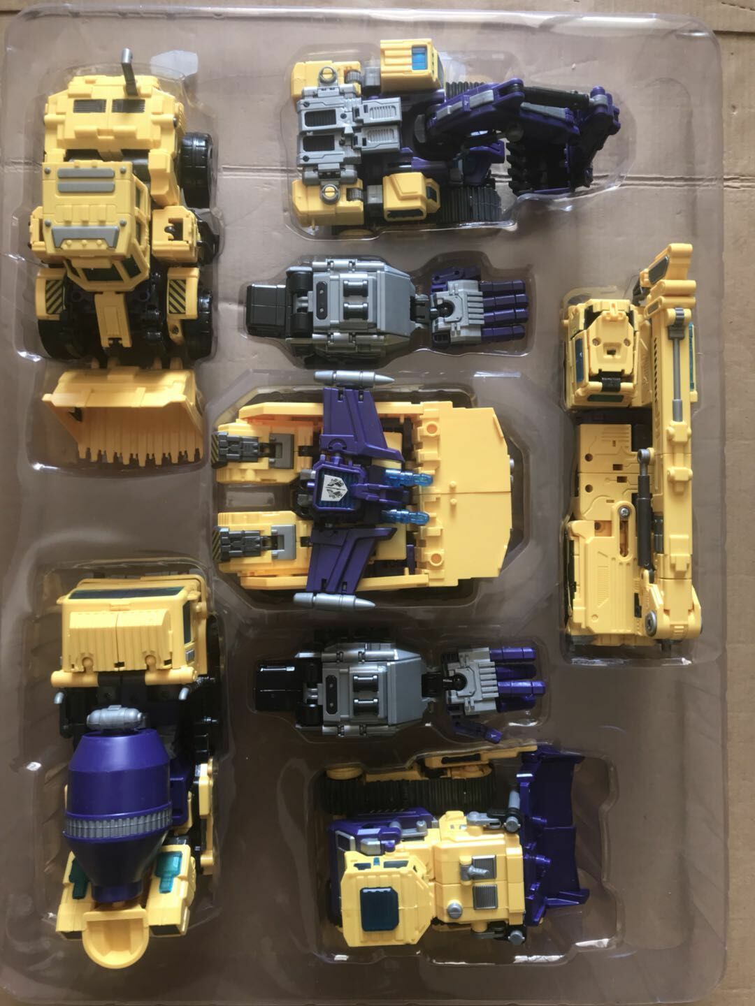 IN STOCK NBK Devastator Transformation Toy Oversize Figure 6 in 1 NEW