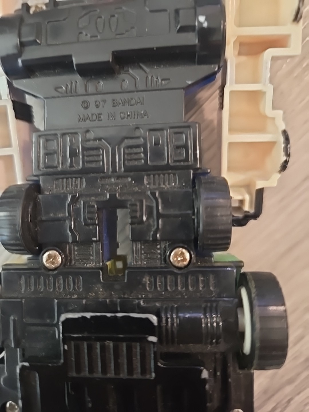 1997 Bandai Power Rangers Turbo Megazord Transformer Type Robot Action Figure