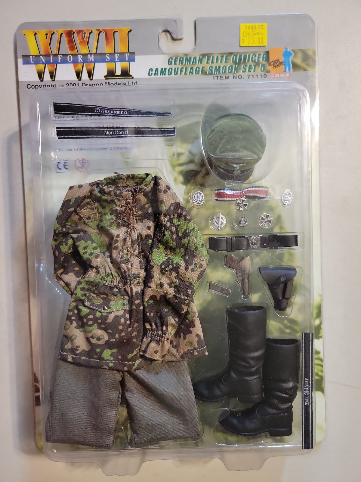 Dragon WWII Uniform German Elite Officer Camouflage Smock Set 5 #71110 New