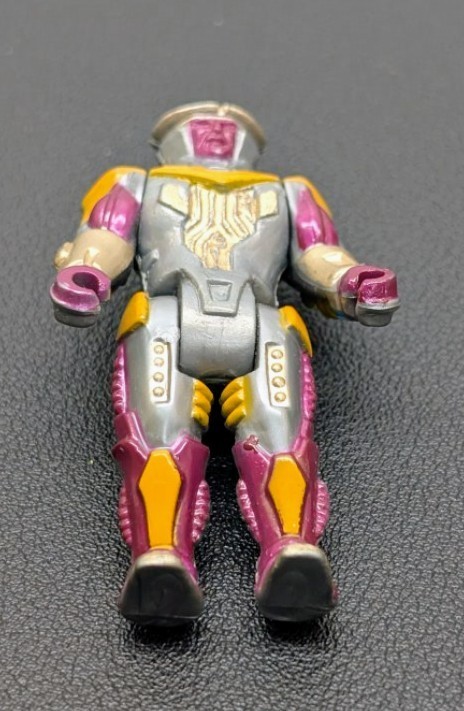 Vintage 1989 Mattel Computer Warriors Gridd Hyper 2″ Action Figure