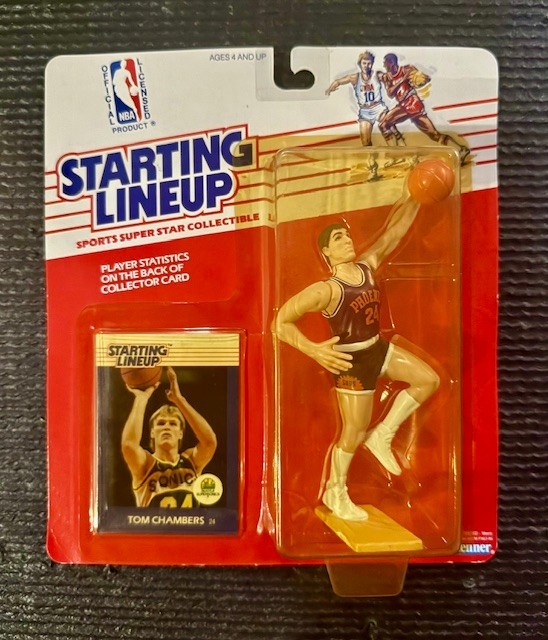 Phoenix Suns Tom Chambers 1988 Kenner NBA Starting Lineup Figure.