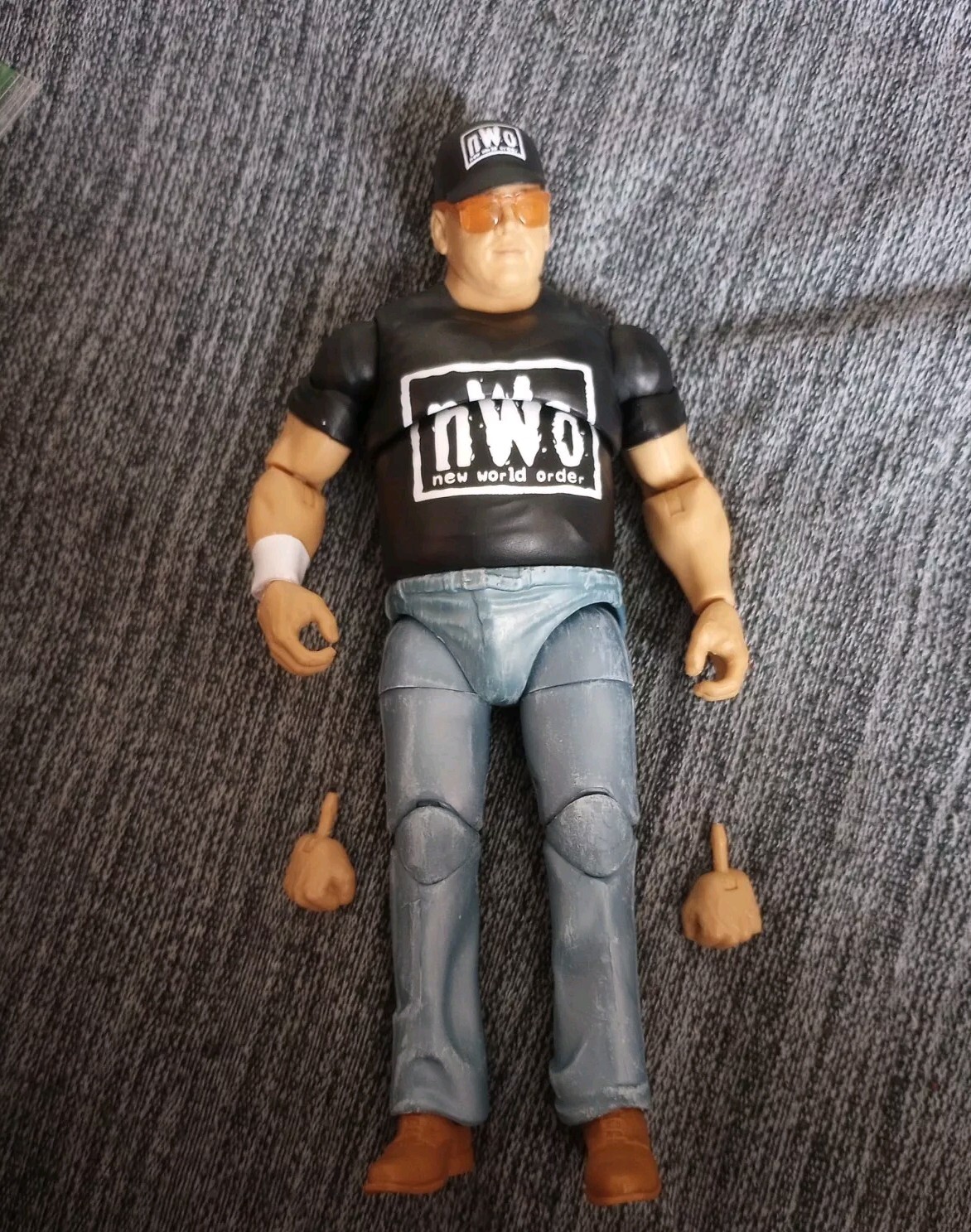 WWE Elite Monday Night War Complete nWo Dusty Rhodes Build a Figure Legends BAF