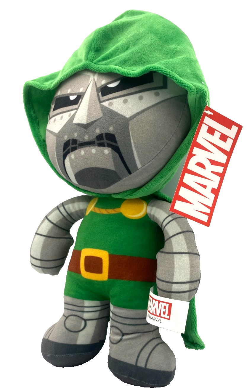 Dr Doom Plush Toy Large 14 inch Marvel Super Hero Official New with Tag