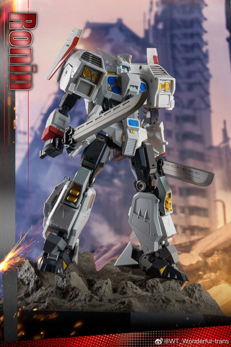 New Wonderful-Trans WT01 Ronin AKA Drift MetalBuild Style Action Figure in stock
