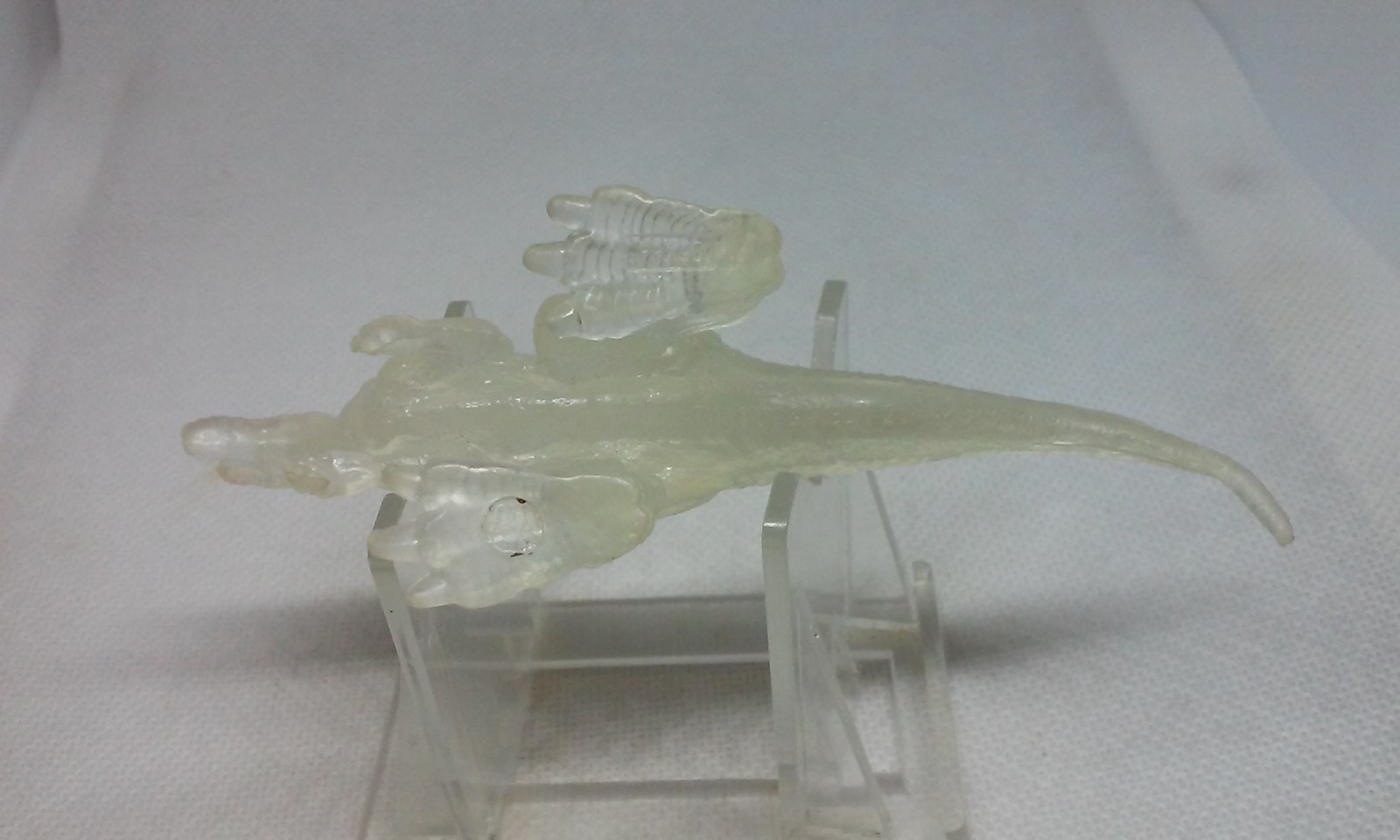 JURASSIC WORLD Fallen Kingdom Indominus Rex Clear 4″ Dinosaur FIGURE Mattel 2017