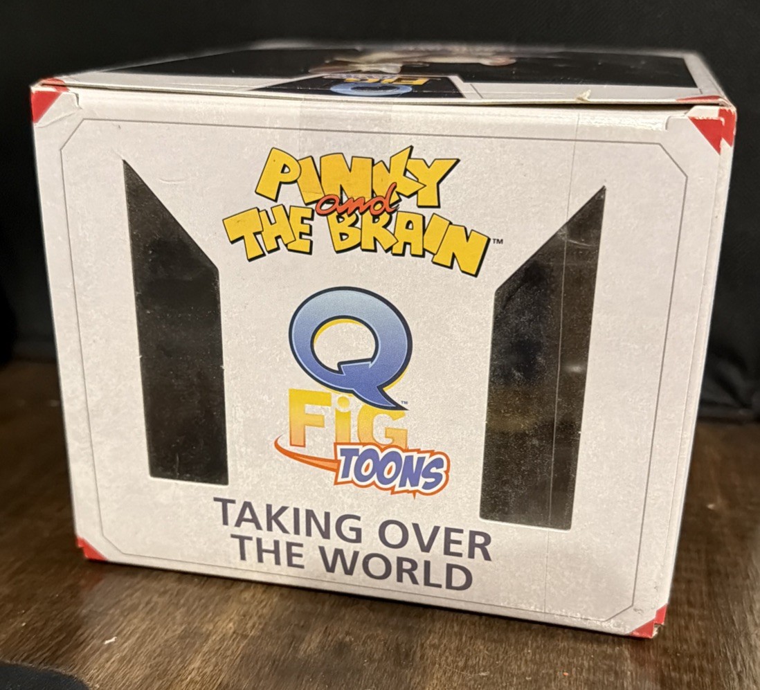 Quantum Mechanix Q Fig Toons Warner Bros Pinky & The Brain Taking Over World