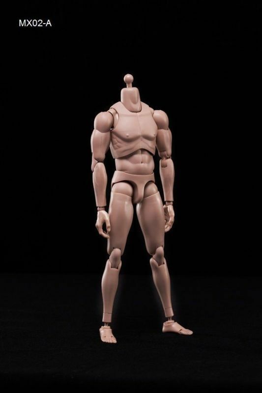 USA MX02-A 1:6 Europe Skin Male Action Figure Body 12inch Soldier Model Doll Toy