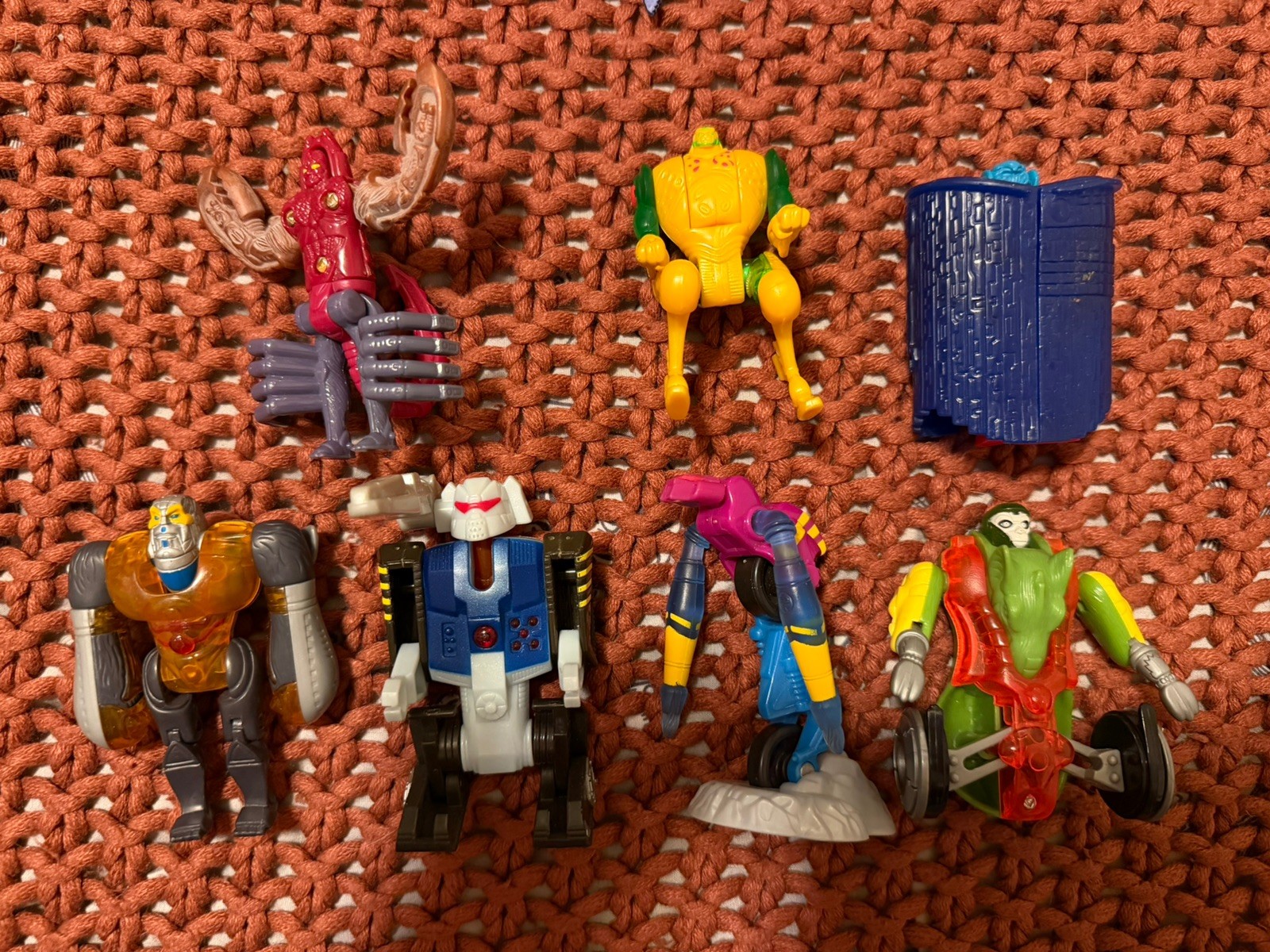 Transformers Beast Machines Mcdonalds Toy Lot Beast Wars Happy Meal Toy