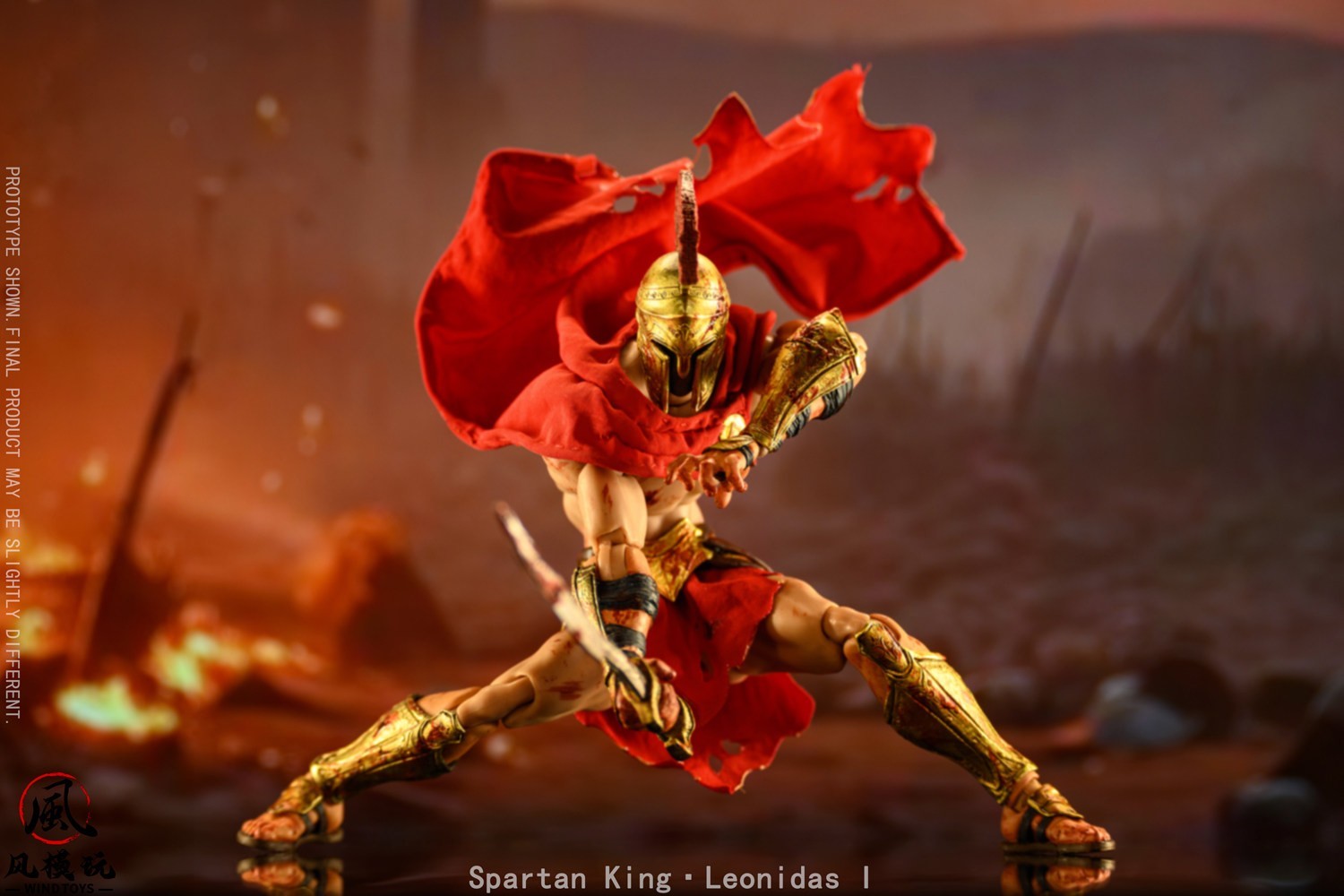 Wind Toys 1/12 FMW004 Spartan King Leonidas 1 Eternal Battle Soul Action Figure