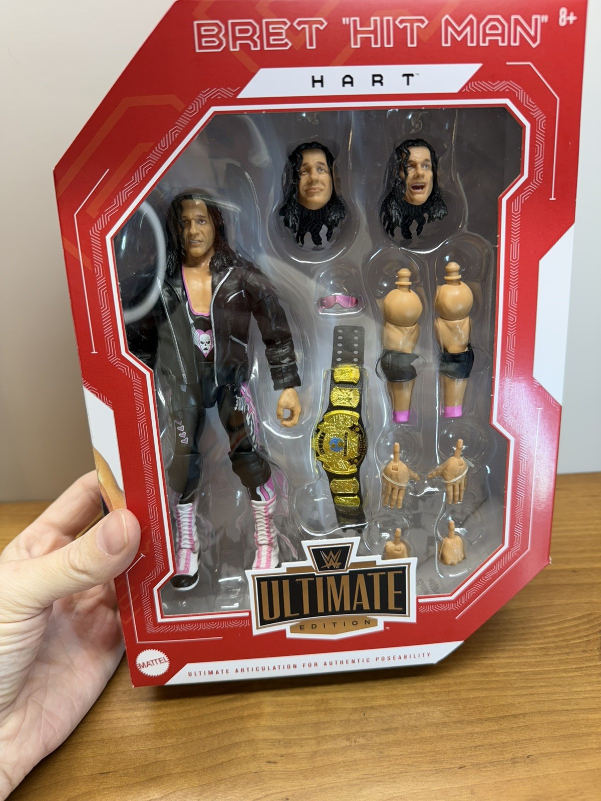 WWE Ultimate Edition Monday Night War Bret ‘The Hitman’ Hart Figure Mattel