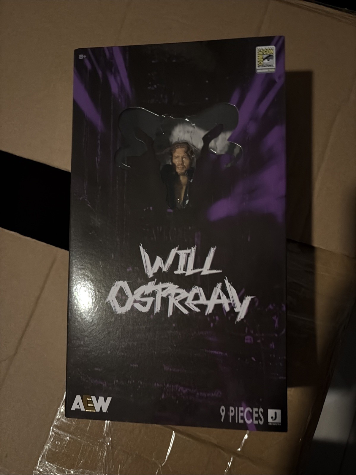 SDCC 2026 Jazwares Exclusive AEW Will Ospreay Action Figure IN HAND
