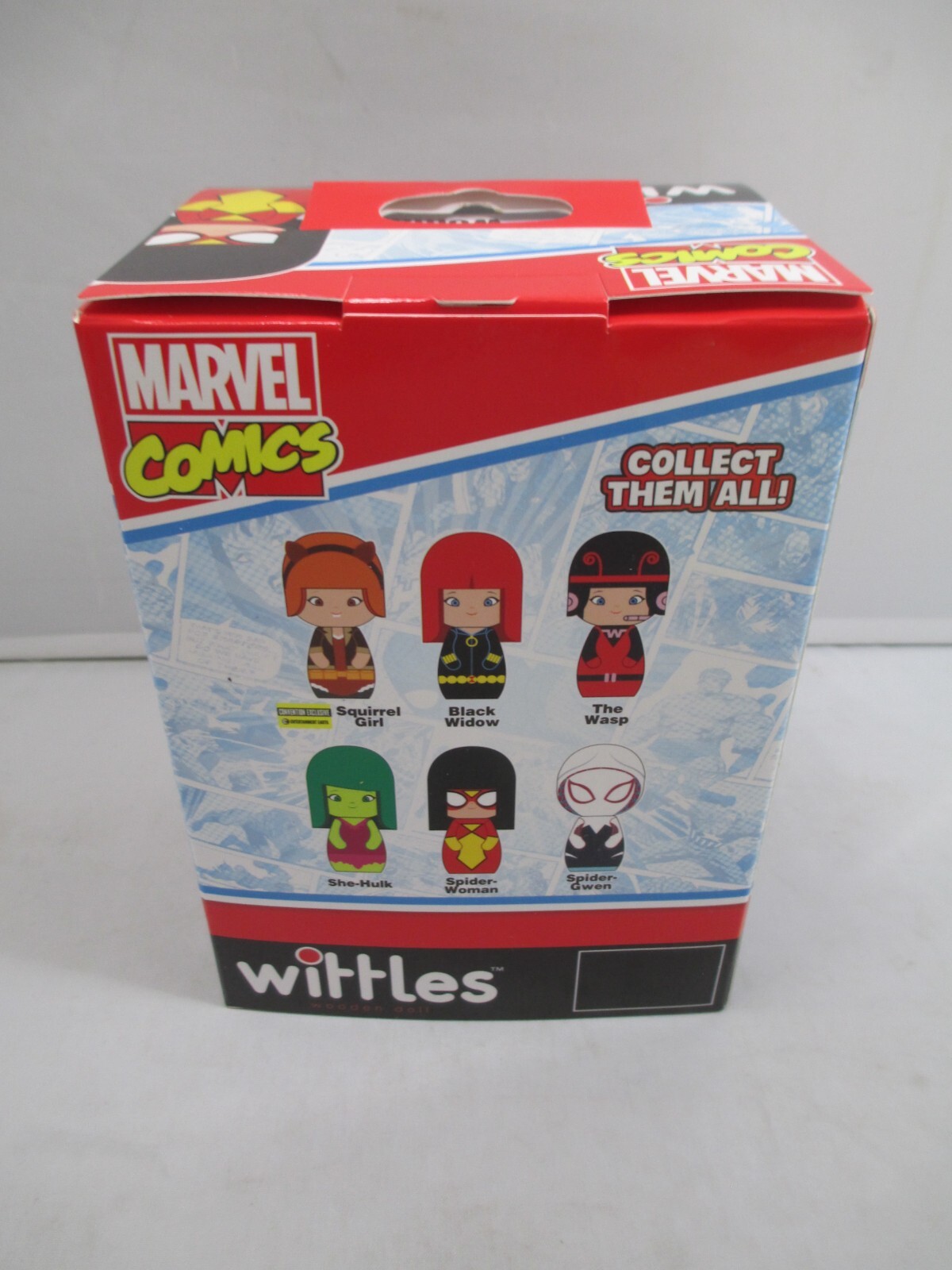 Spider Woman Wittles Wooden Figure NEW Marvel Comics