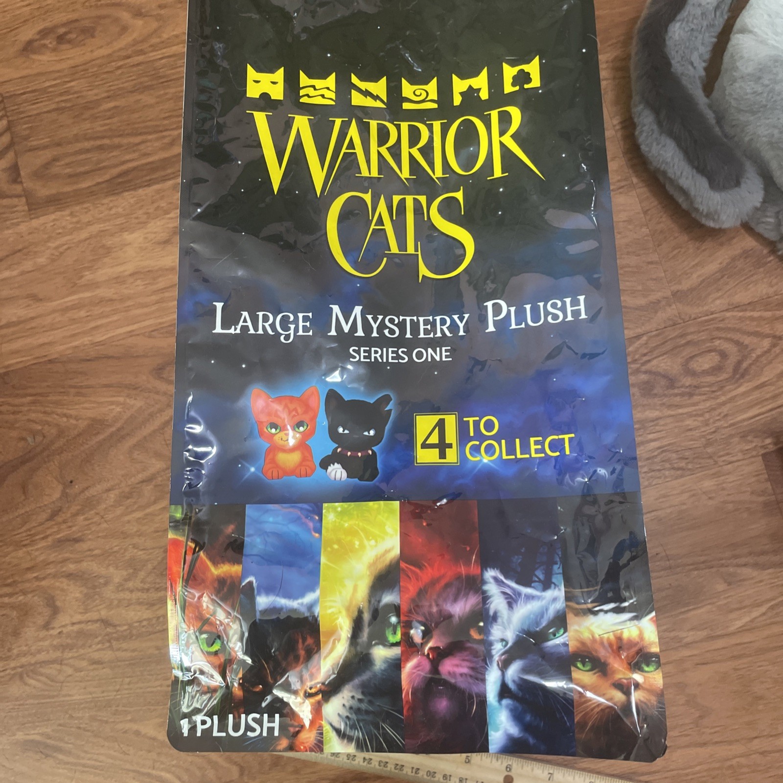 Warrior Cats Graystripe 11″ Large Mystery Plush Series 1 Thunderclan Greystripe