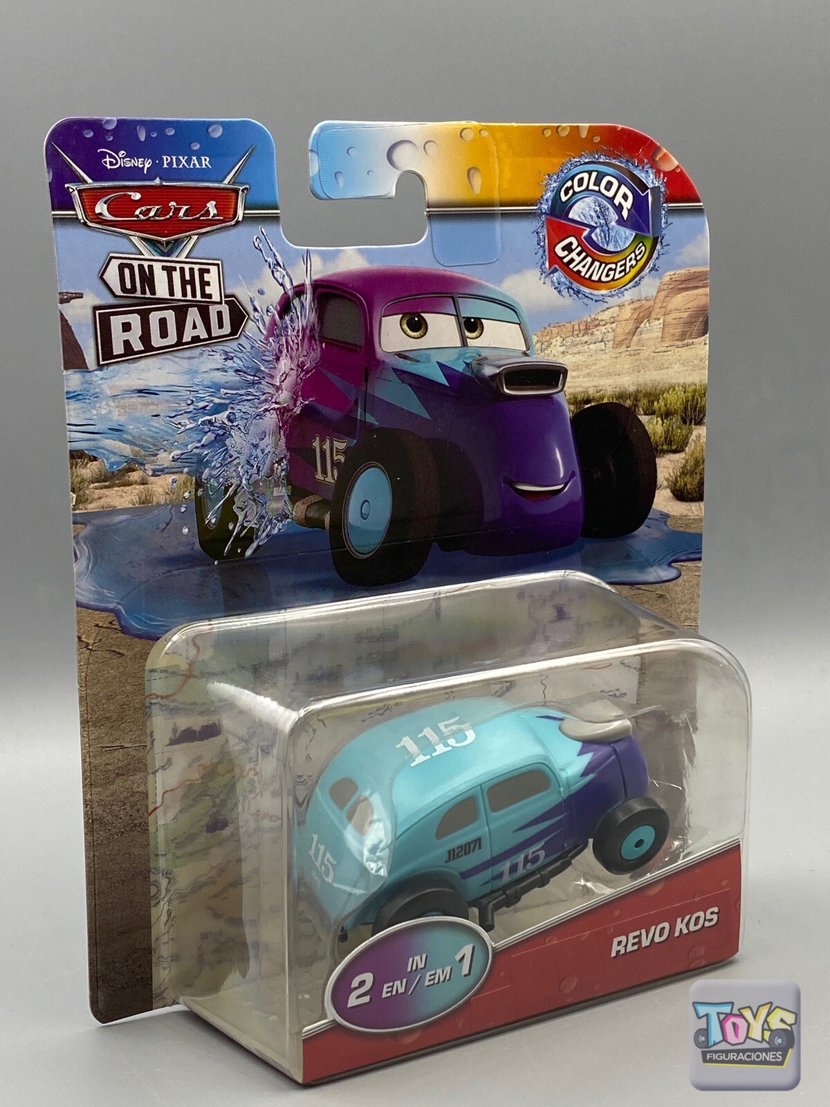 Disney Pixar REVO KOS Cars On The Road Color Changers 2022