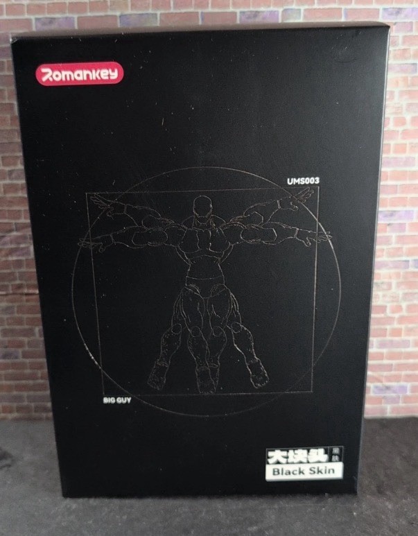 Romankey 1/12 Highly Articulated Male Body Dark Skin Tone Customizeable Figures