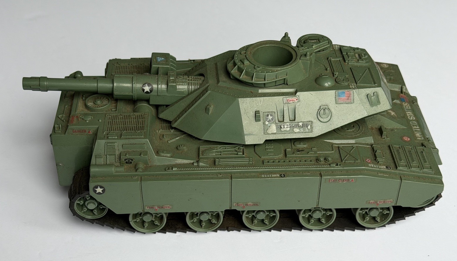 VTG 1982 GI JOE MOBAT Motorized Battle Tank ARAH – Incomplete, Untested Parts