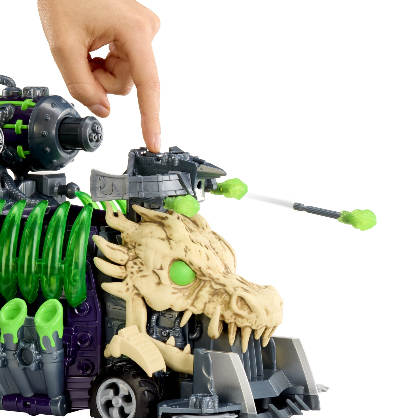 Ninjombie Vehicle, Ninja Zombie with Slime, Ages 3+