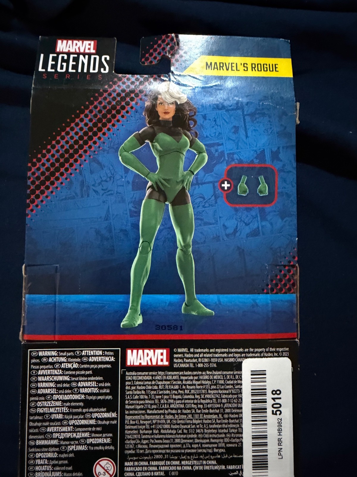 Marvel Legends ROGUE Outback Uncanny X-Men 6” Figure 60th Legends Exclusive NEW
