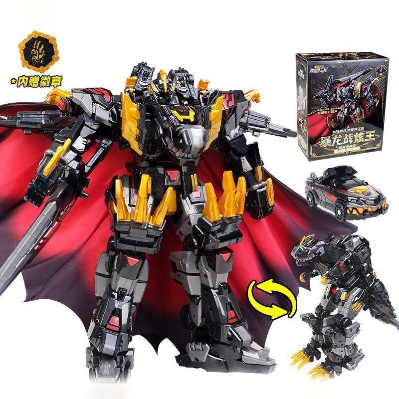 Miniforce Dinoid REX KAISER Legacy Black Edition Transforming Robot Figure Toy