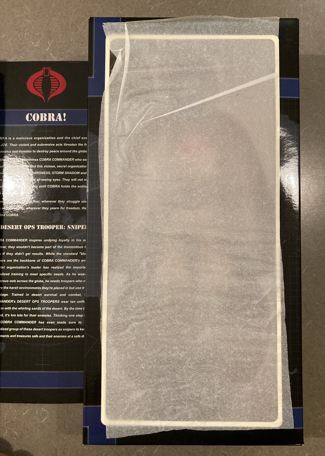 SIDESHOW G.I. JOE COBRA SNIPER THE ENEMY 100078 NEW UNOPENED SHIPS🌎WORLDWIDE