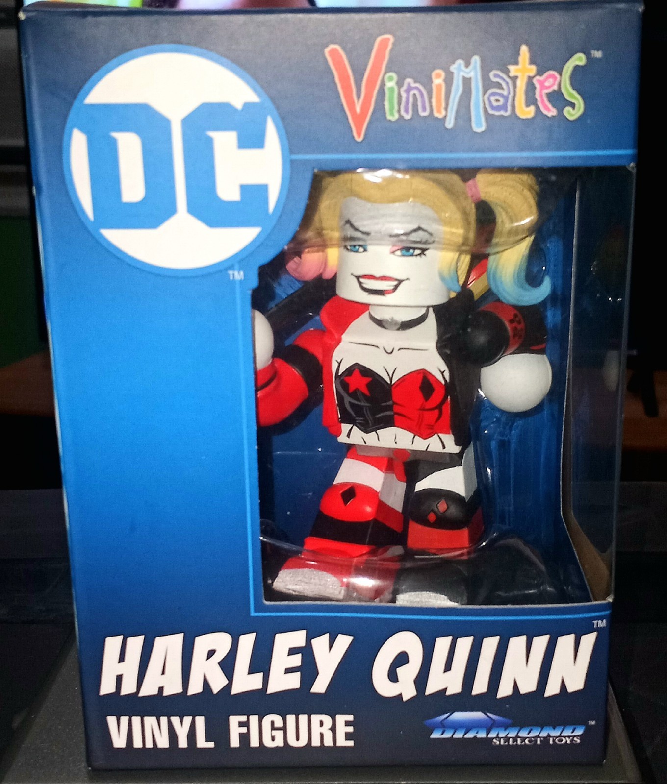 Vinimates DC Comics Harley Quinn Vinyl Figure – New/Sealed!