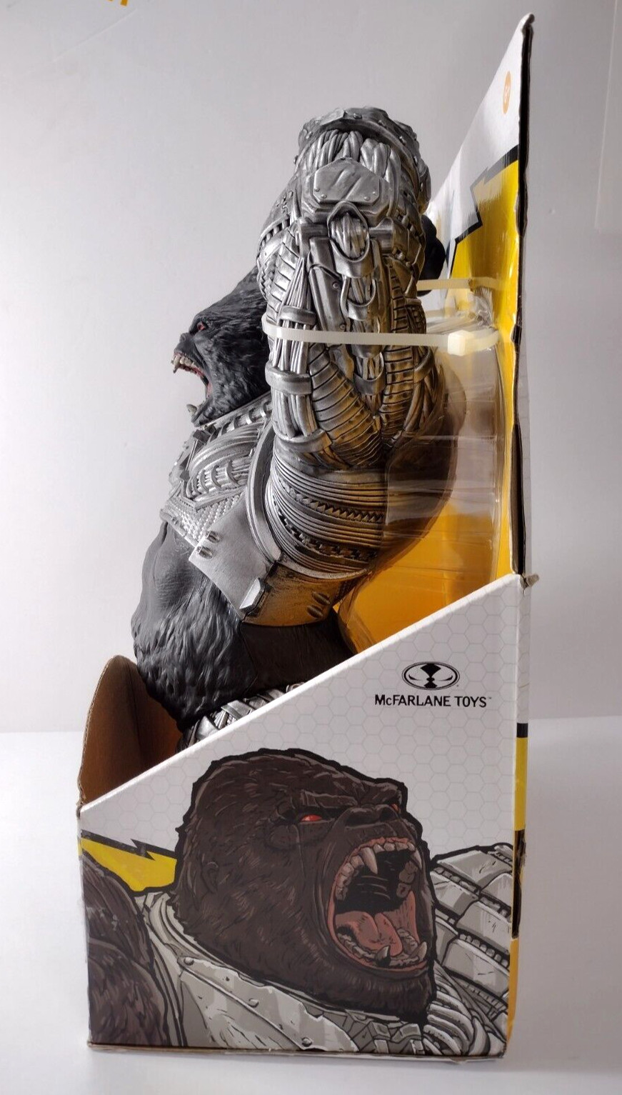 McFarlane Raw 10 CY-GOR Robot Animal Weapon 10.5″ Gorilla Action Figure Toy NEW!