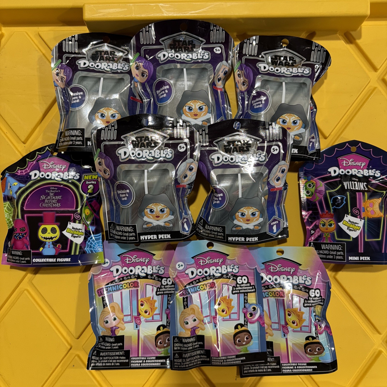 Mixed Lot Of 10 Disney Doorables Blind Bags All As Pictured