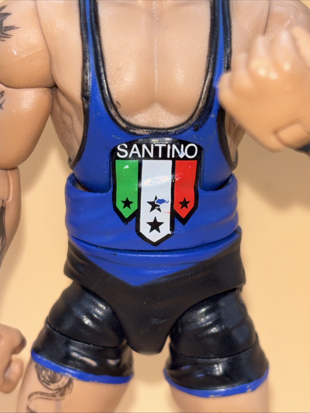 WWE MATTEL ELITE SANTINO MARELLA WRESTLING FIGURE RARE WWF EXCLUSIVE AEW (USED)