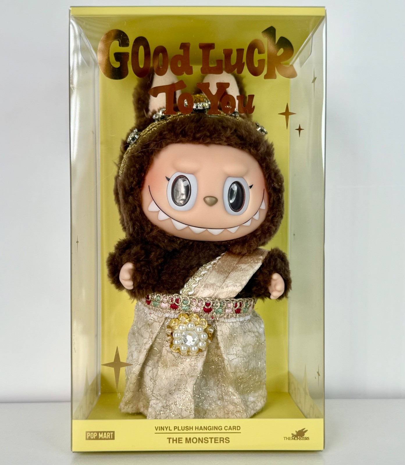 LABUBU Thailand Exclusive GOOD LUCK TO YOU Vinyl Plush Doll POP MART ✨🇹🇭