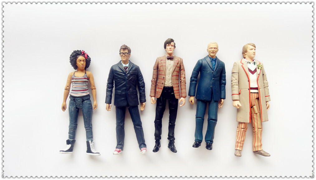 The 10th 12th 3th 8TH 1st 11TH 4th 9th Doctor who Cyberman ROSE Martha Jones 5″