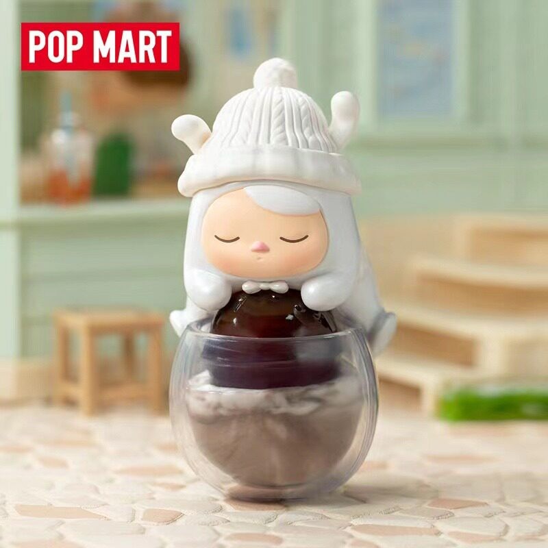 POP MART Pucky Rabbit Cafe Series Blind Box Confirmed Figure Toys Gifts