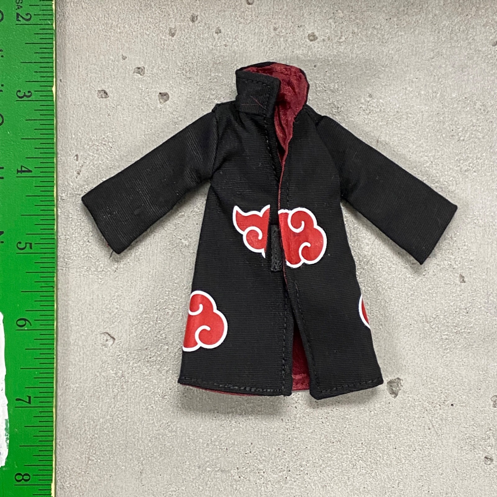 PB-R-ITA: 1/12 scale Akatsuki fabric robe for Bandai SHF Itachi Action Figure