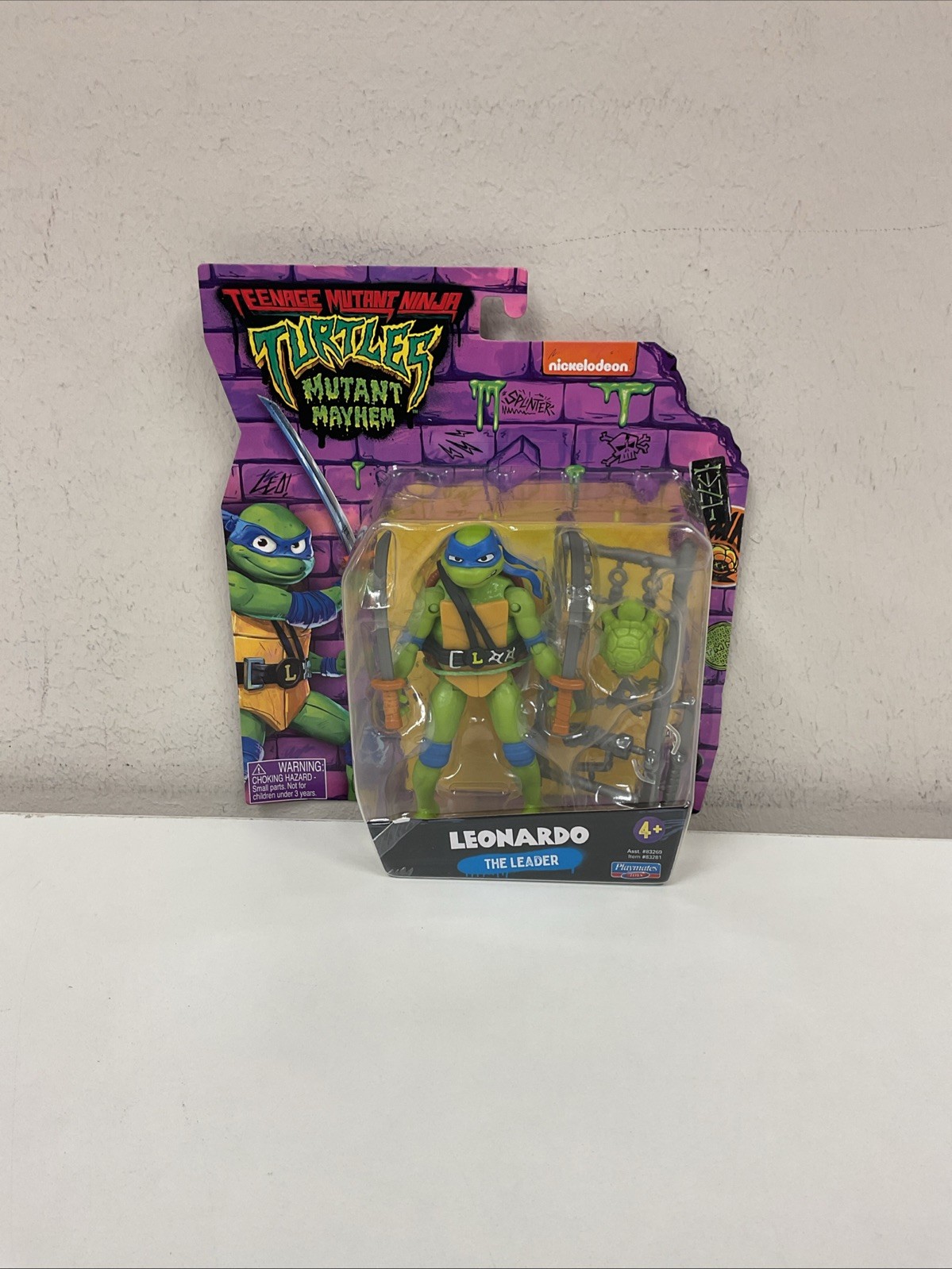 Teenage Mutant Ninja Turtles: Mutant Mayhem Leonardo Action Figure- New G82